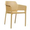 Net Arm Chair - Mustard Yellow