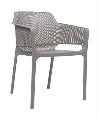 Net Arm Chair - Taupe