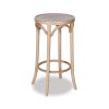 68cm Bentwood Stool without back - Natural