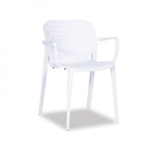 Buso Arm Chair – White