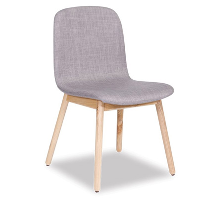 Castle Scandinavian Timber Dining Chair - Ash Grey