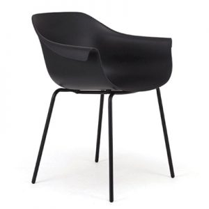 Crane Chair With Post Legs - Black