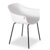 Crane Chair With Post Legs - White
