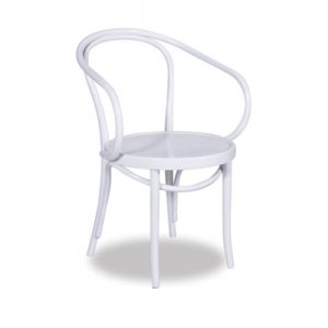 Le Corbusier Bentwood Chair - White