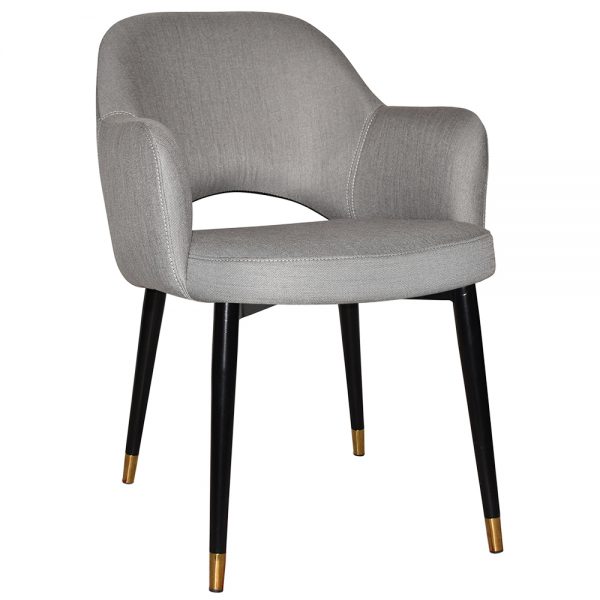 ALBURY ARM CHAIR - GRAVITY STEEL