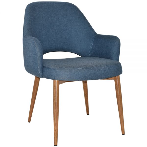 XL ALBURY TUB CHAIR - GRAVITY DENIM