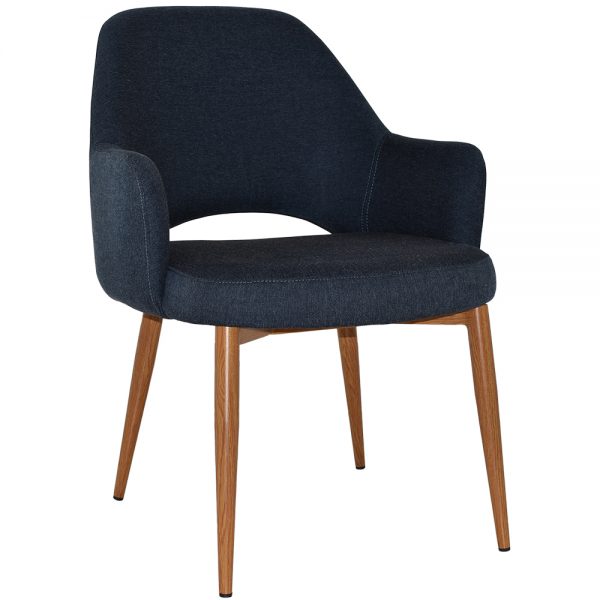 XL ALBURY TUB CHAIR - GRAVITY NAVY