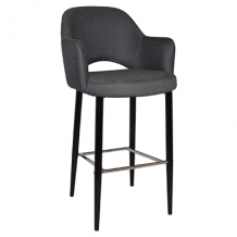 ALBURY ARM STOOL 750mm – GRAVITY SLATE