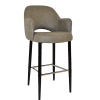 ALBURY ARM STOOL 750 - PELLE SAGE