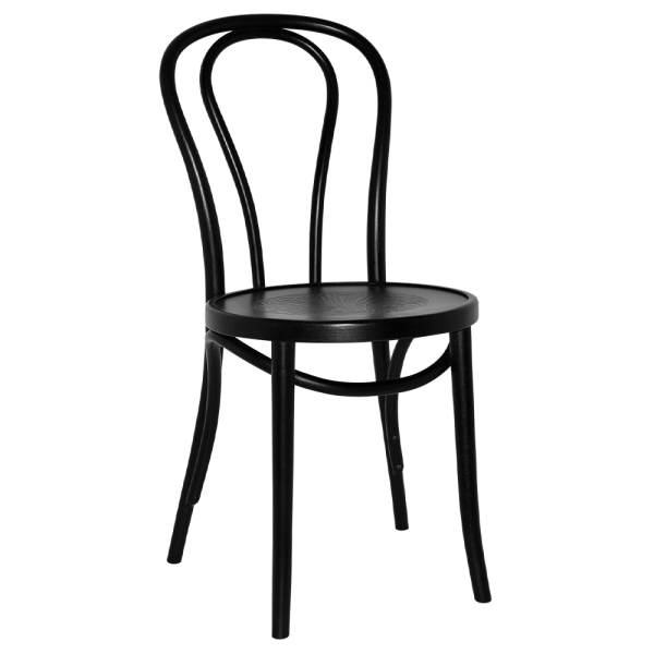 BENTWOOD CHAIR BLACK
