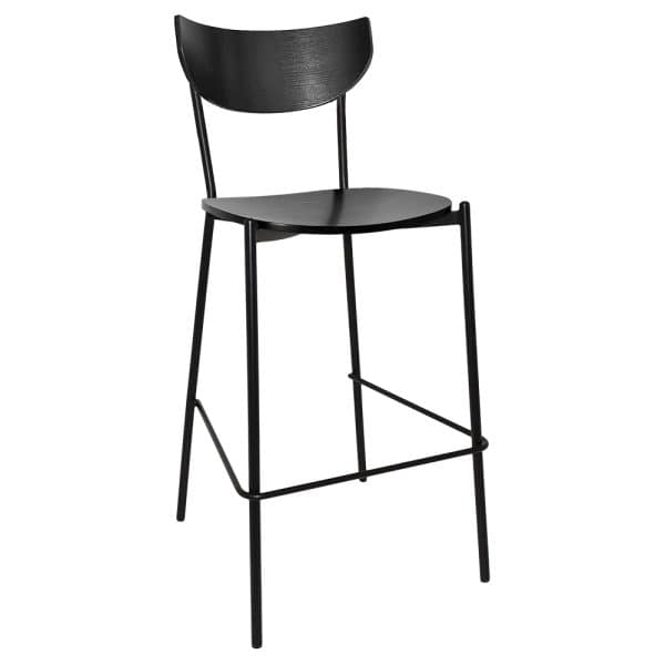 MARCO STOOL BLACK - BLACK