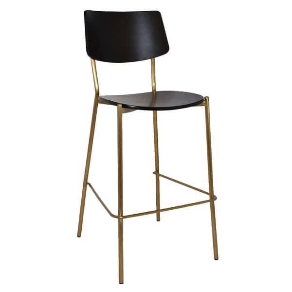 TEXAS STOOL BRASS - BLACK
