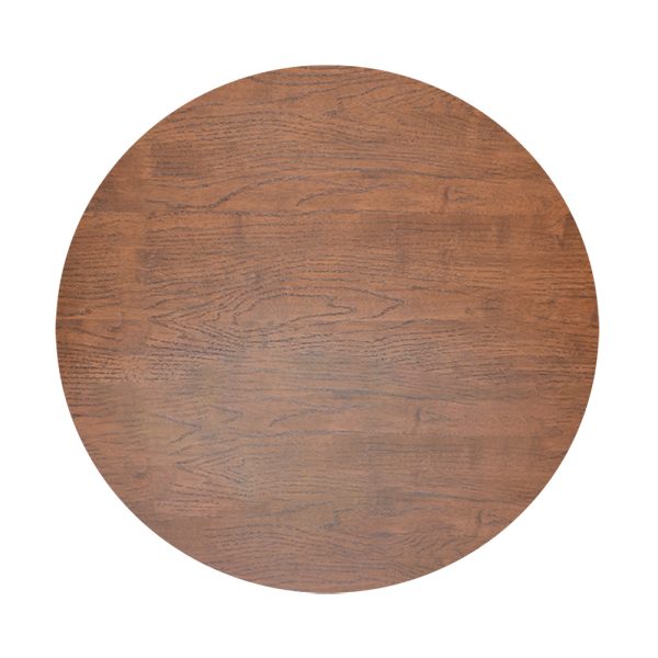 TIMBER TOP GRAIN RD 800MMLIGHT WALNUT