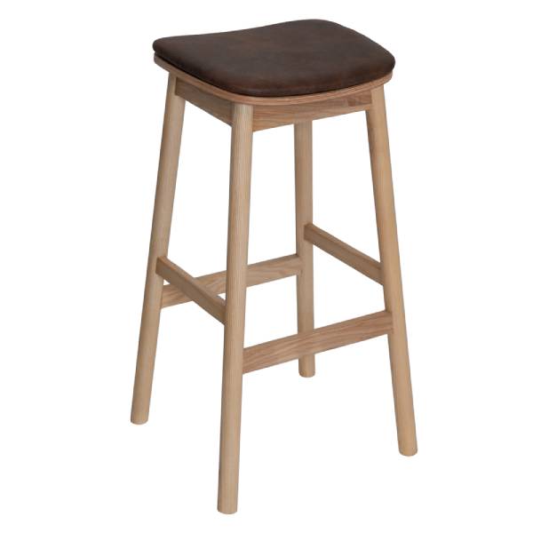 MATILDA STOOL NO BACK NATURAL - EASTWOOD BISON