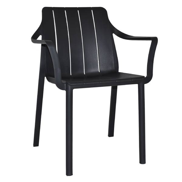 TIBERINA ARM CHAIR - ANTHRACITE