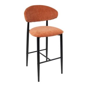 SCARLETT STOOL METAL BLACK - DION CLAY
