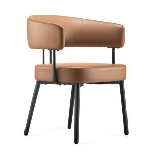 Belvedere Chair - Tan Vinyl
