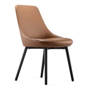 Nico Chair - Tan Vinyl